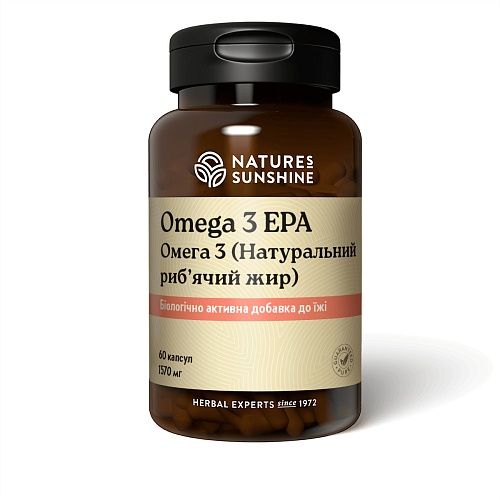 ОМЕГА-3 Натуральний риб'ячий жир (Omega 3 EPA)