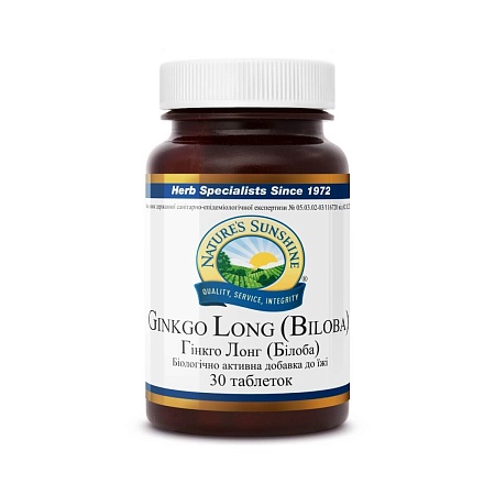 Гинкго Лонг (Билоба) (Ginkgo Long Biloba)